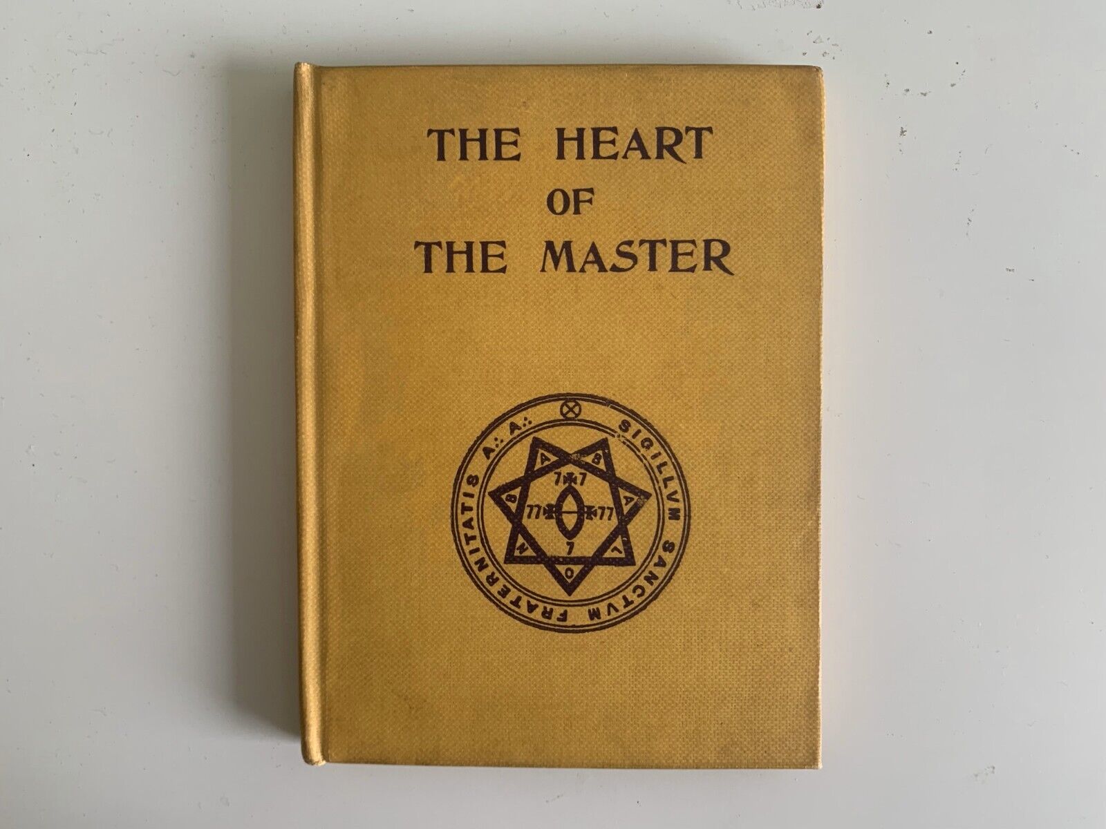 Aleister Crowley The Heart of the Master 1938 OTO Thelema Gift from Crowley