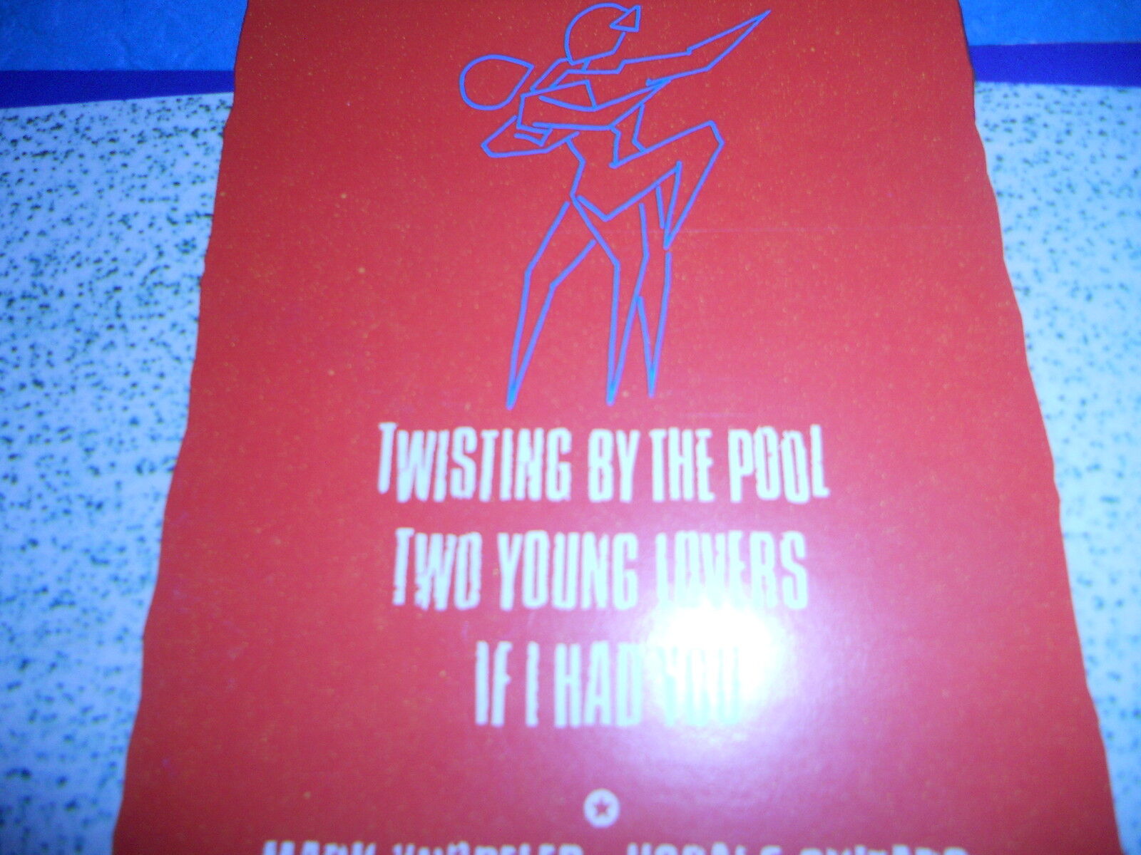 DIRE STRAITS "TWISTING BY THE POOL" USED RARE 1983 VERTIGO RECORDS 12" EP DUTCH*