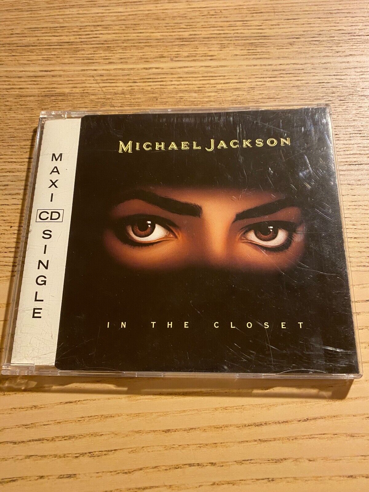 MICHAEL JACKSON "IN THE CLOSET" 1991 EPIC RECORDS 5 REMIXES CD SINGLE RARE USED*