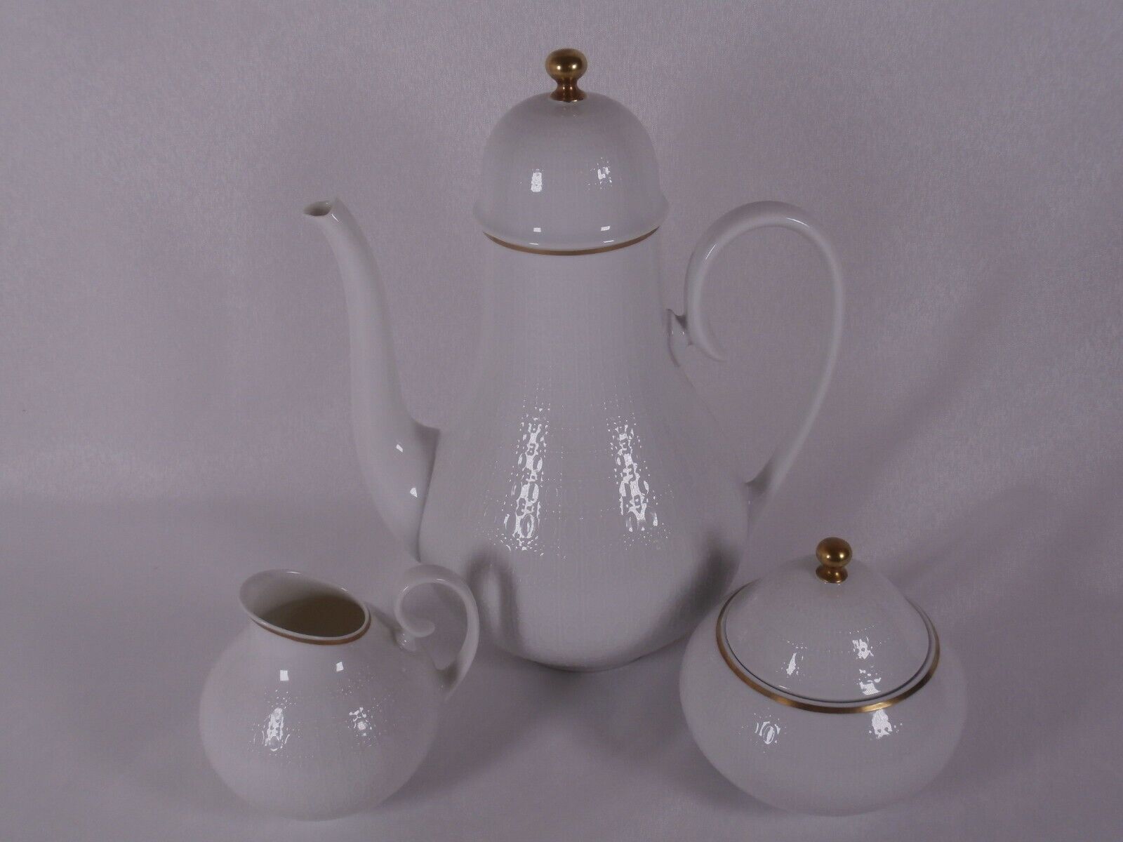 💥 Rosenthal Bjorn Winblad Romance white 12 person tea/coffee set complete 39pc