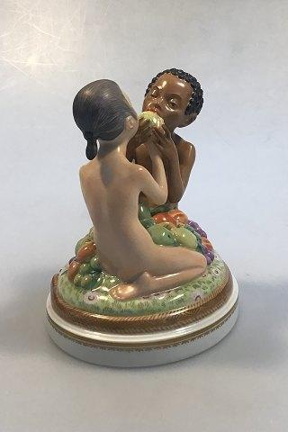 Royal Copenhagen Figurine Adam  Eve Overglaze No 1997