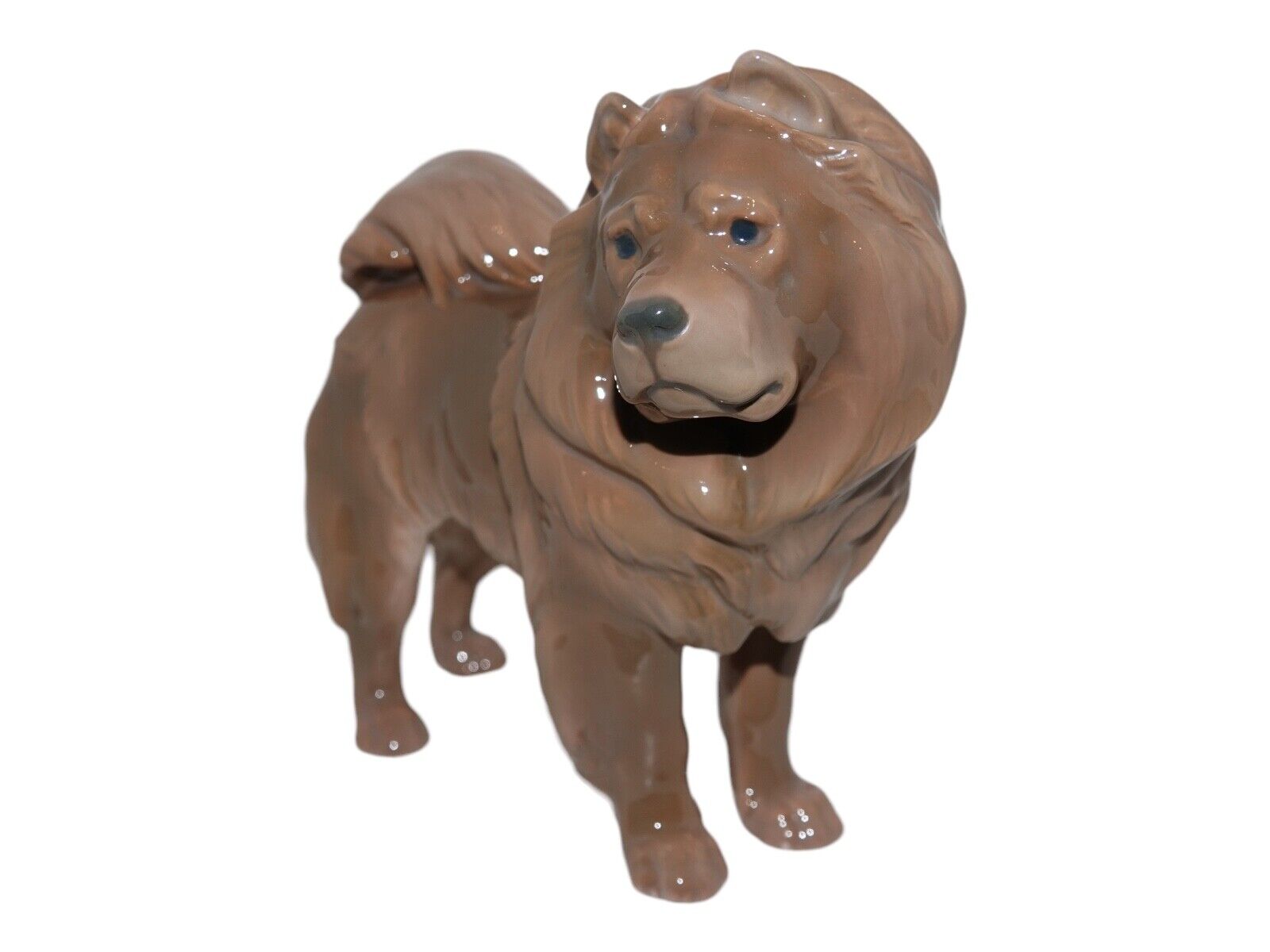 Rare Bing  Grondahl dog figurine Chow chow