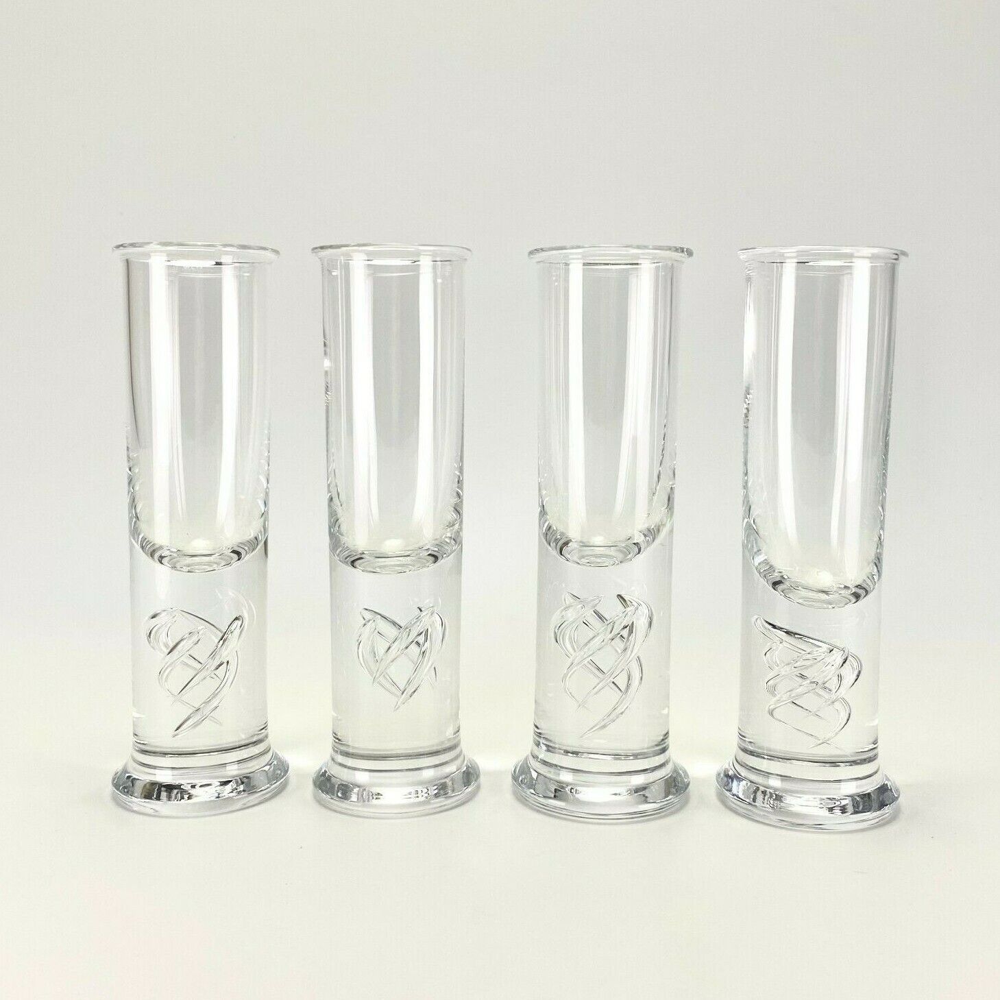 4pcs Vintage Holmegaard High Life Wine Glasses Per Lutken Danish Design 1970s