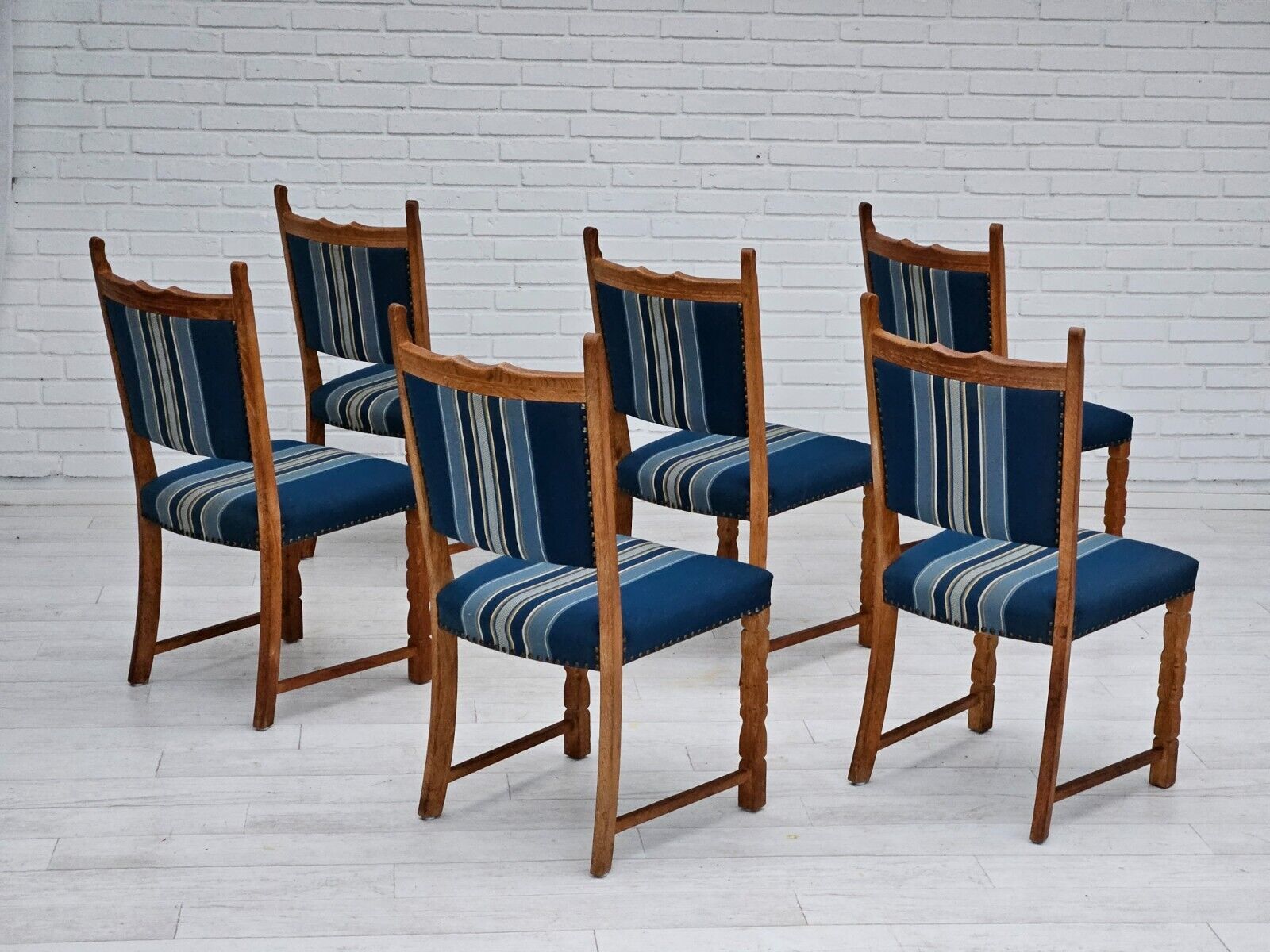 1970s set of Danish dinning chairs original good condition