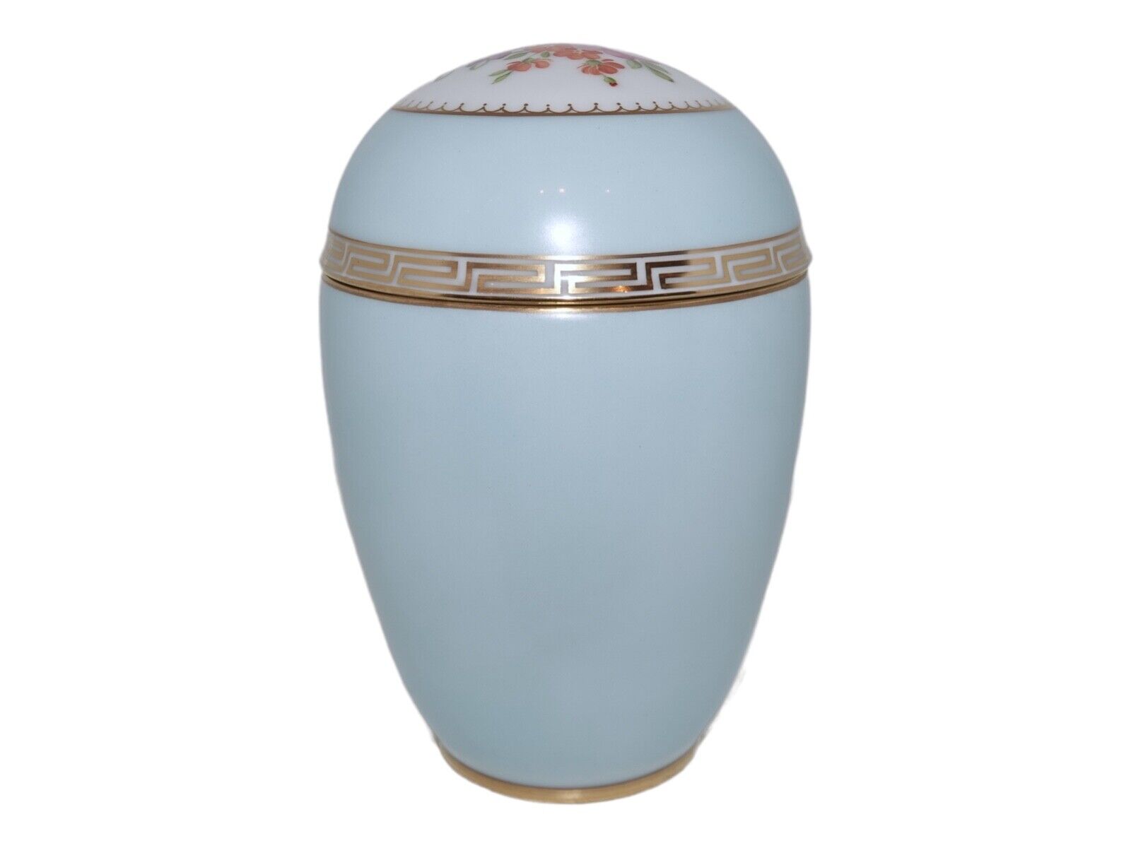 Royal Copenhagen Light Blue Lidded Vase from 1894-1897