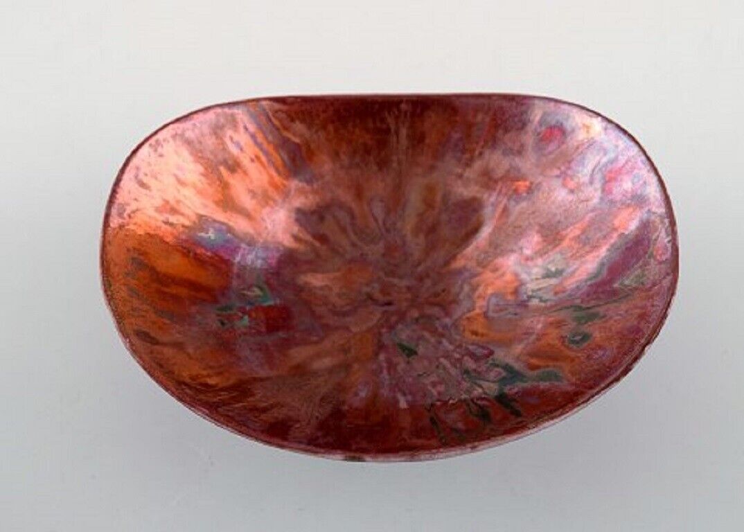 Sven Hofverberg (1923-1998) Swedish ceramist Two unique glazed ceramic bowls