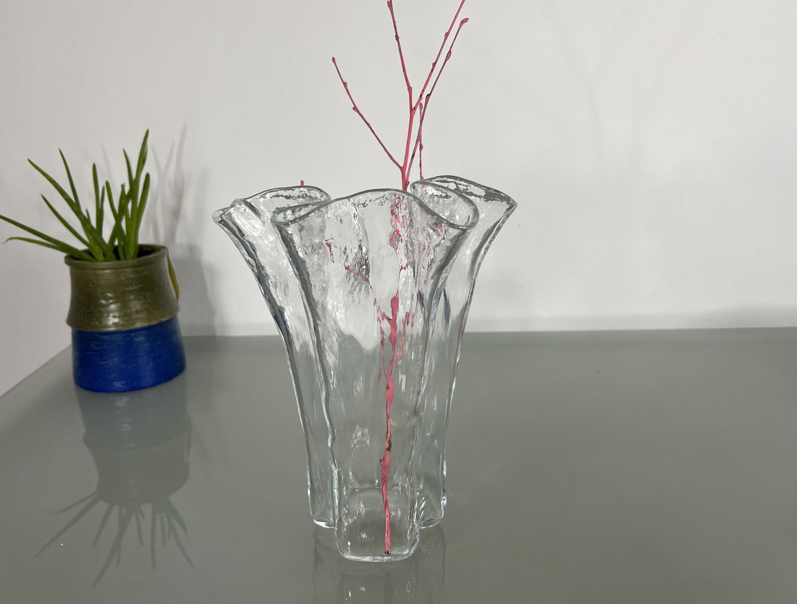 Muurla Finland Eva Glass Vase by Pertti Kallioinen