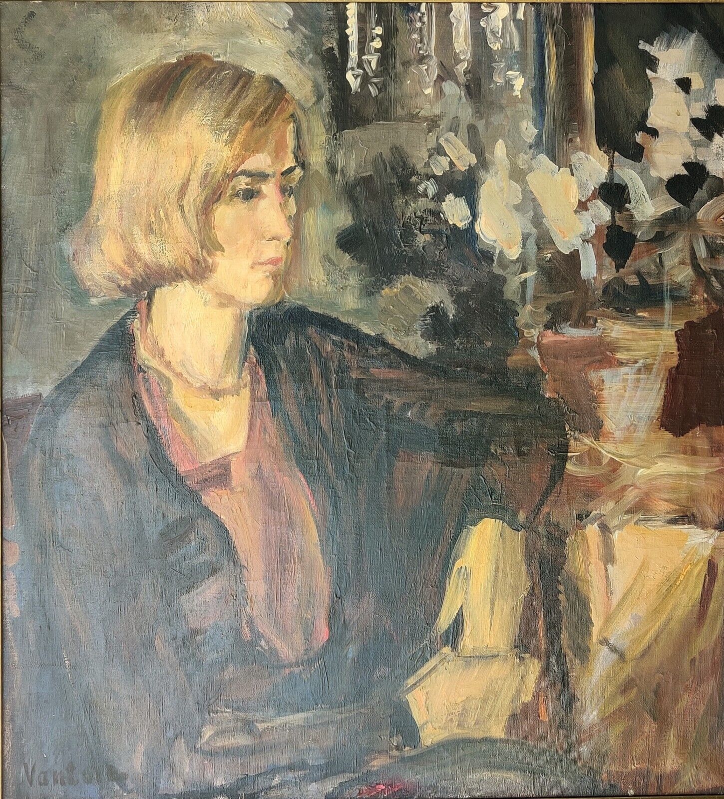 Mogens Vantore (1895-1977): PORTRAIT OF A WOMAN