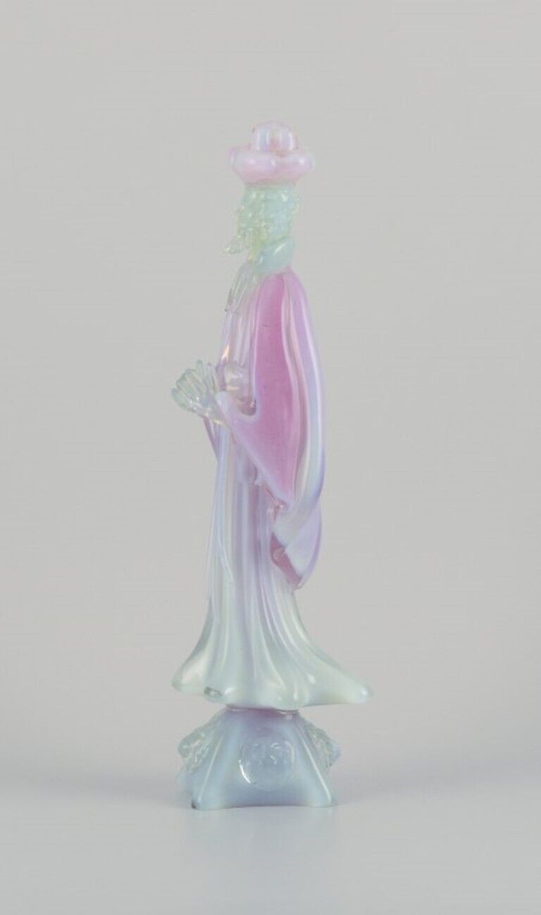 Murano Italy Large sculpture in art glass A religious official