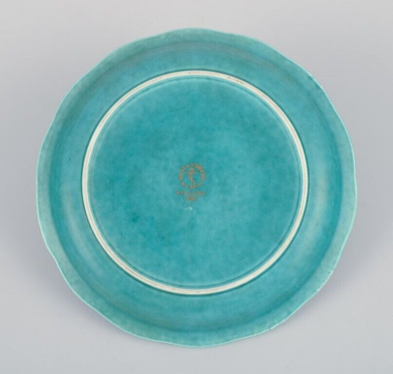 Wilhelm Kåge for Gustavsberg "Argenta" dish in ceramic 1940s