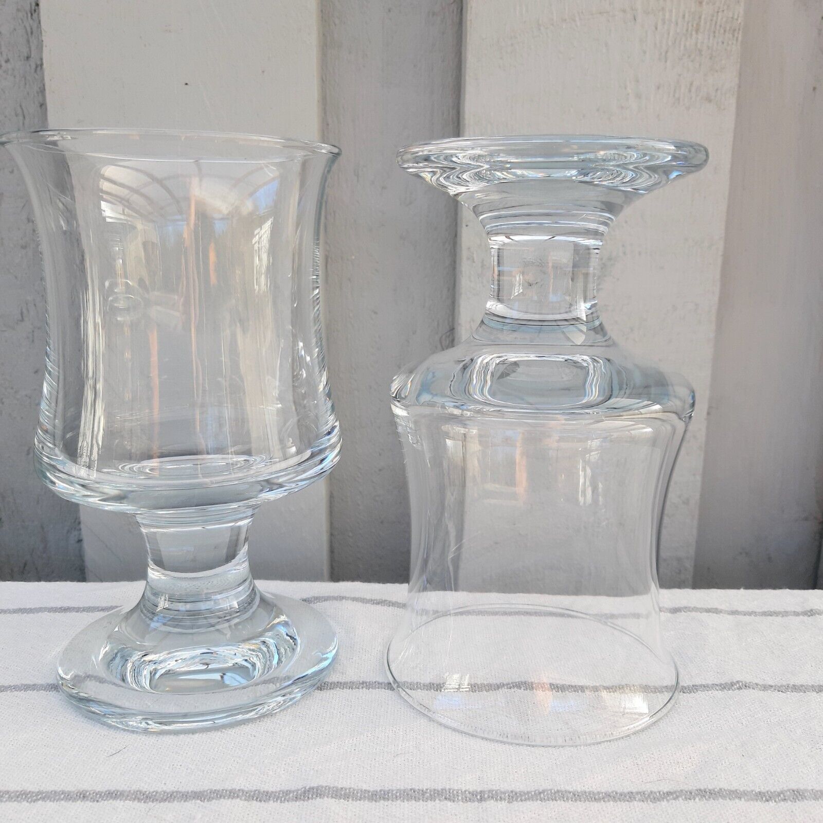 SHIP  Set of 2 BEER Glasses PER LUTKEN HOLMEGAARD