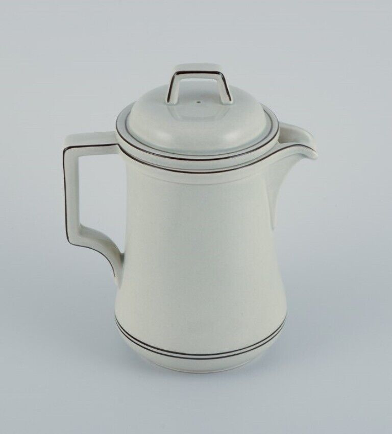 Jens Harald Quistgaard for Bing  Grøndahl "Colombia" coffee pot in stoneware