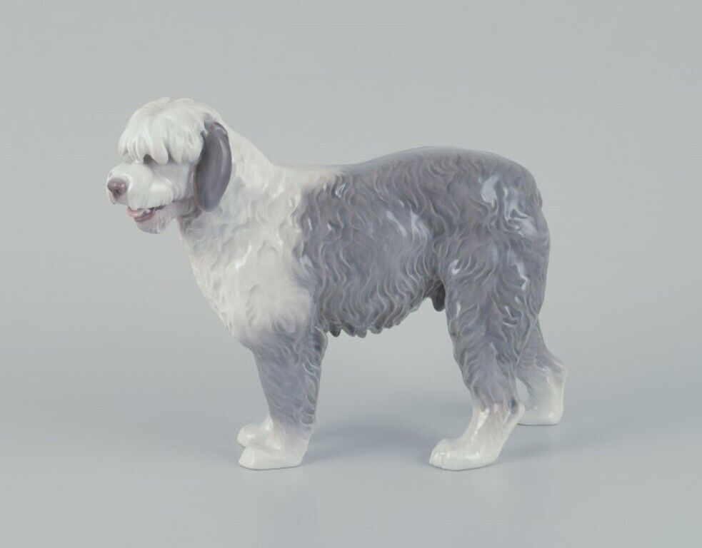 Bing  Grøndahl rare porcelain figurine of an English Sheepdog 1920s/30s