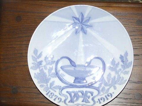 Royal Copenhagen Commemorative Plate from 1920 RC-CM190