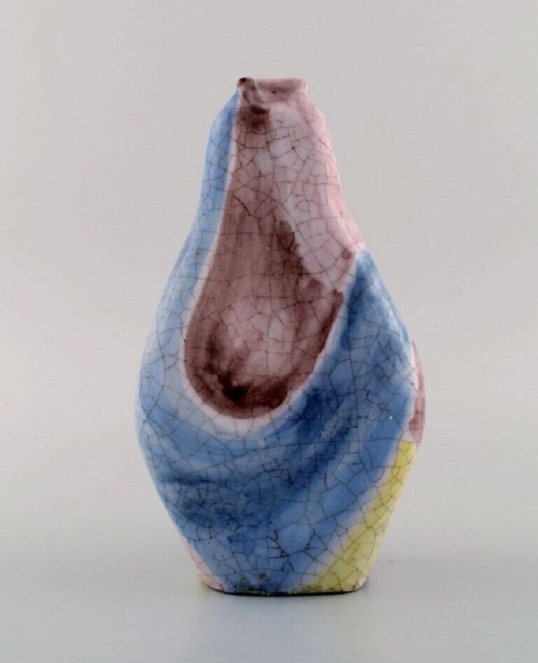 Marcello Fantoni (b1915) Italy Unique vase in glazed ceramics