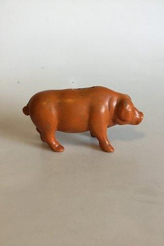 Danish Piggy Bank in pottery