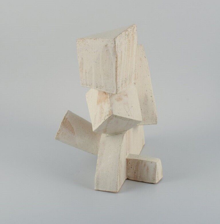 Christina Muff Danish contemporary ceramicist Cubist style monumental sculpture