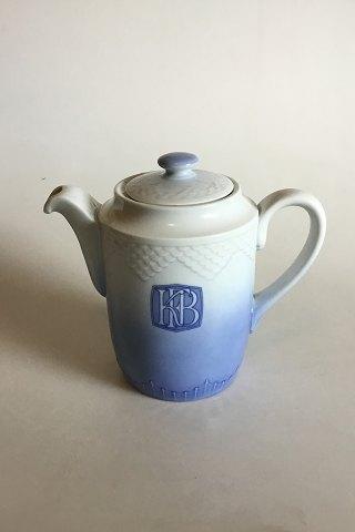 Bing  Grondahl Blue Tone - Seashell Hotel with Logo Creamer No 1052