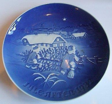 Bing & Grondahl (BG) Christmas Plate from 1982