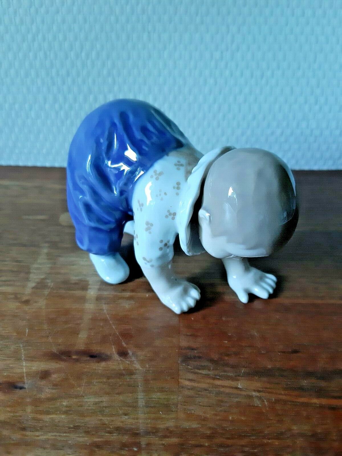 CRAWLING CHILD by Else Sandholt for ROYAL COPENHAGEN # 1518 factory first