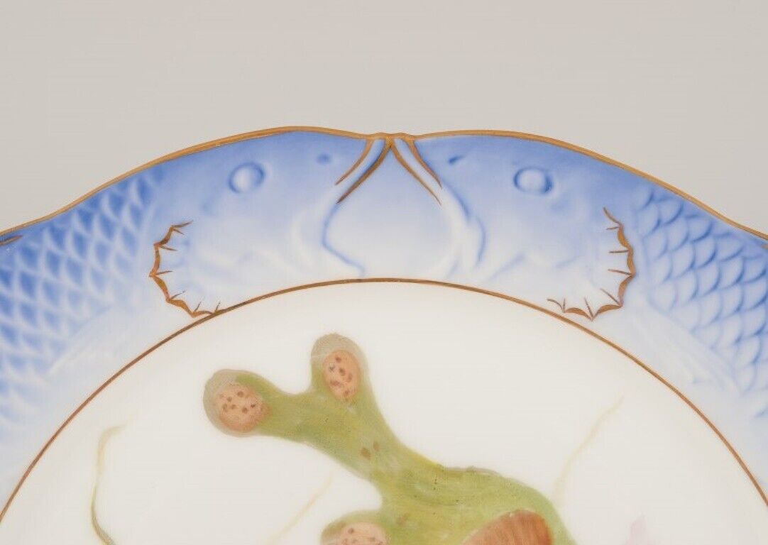 Royal Copenhagen Fauna Danica fish plate Approx 1930s