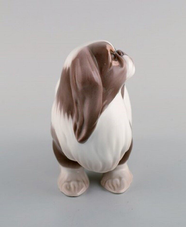 Sveistrup Madsen for Bing  Grøndahl Porcelain figure Standing Pekingese