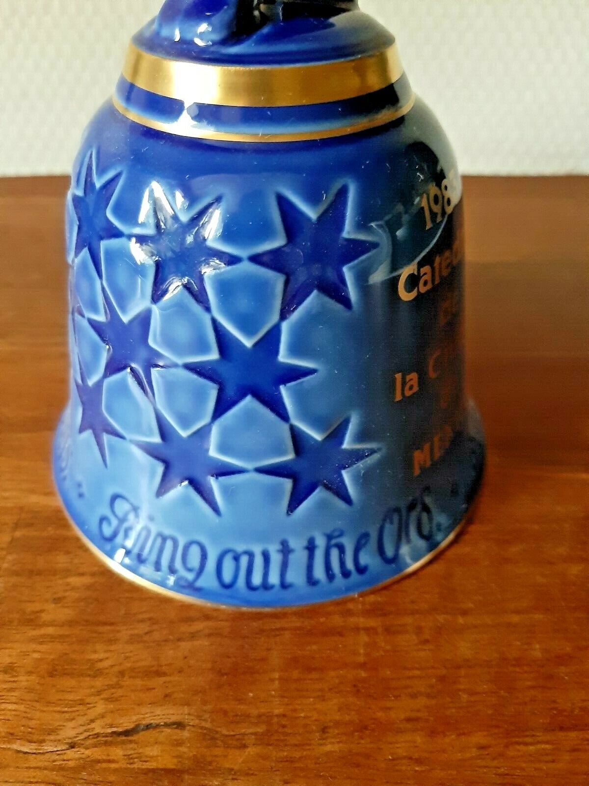 1983 Annual New Year Bell BING & GRONDAHL Royal Copenhagen MEXICO CITY CATHEDRAL