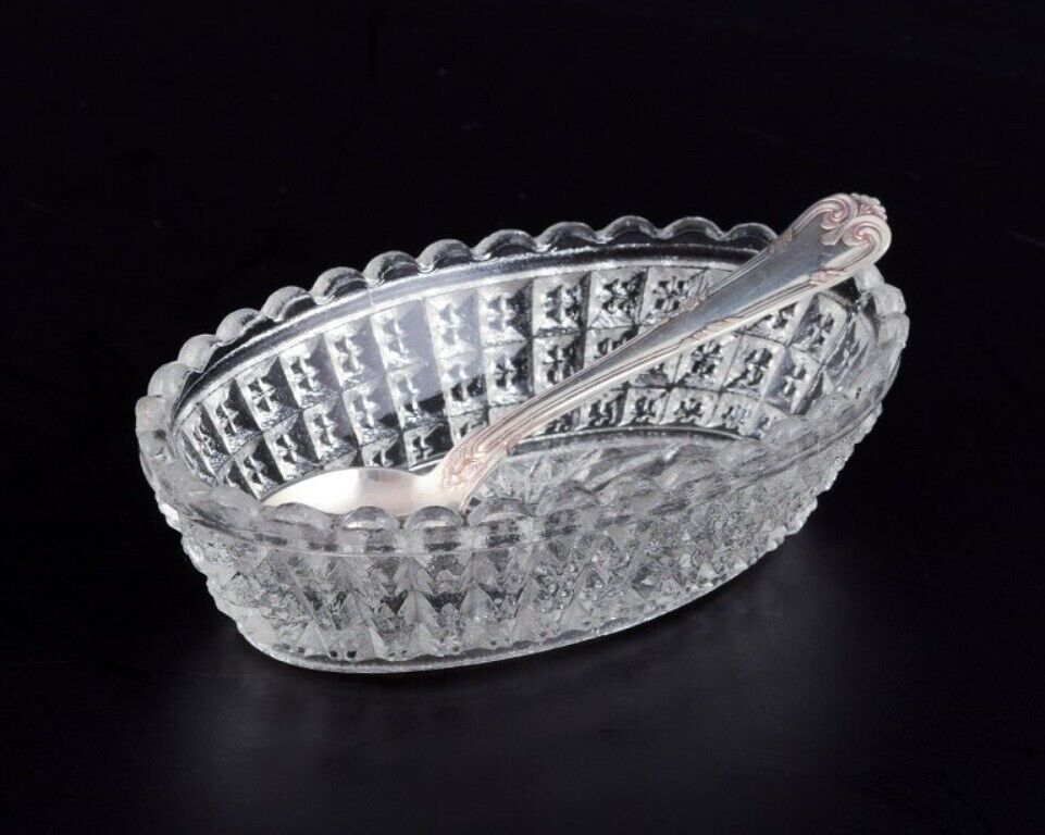 Fåglavik Glasbruk (1874-1980) Sweden Four salt cellars in handmade glass