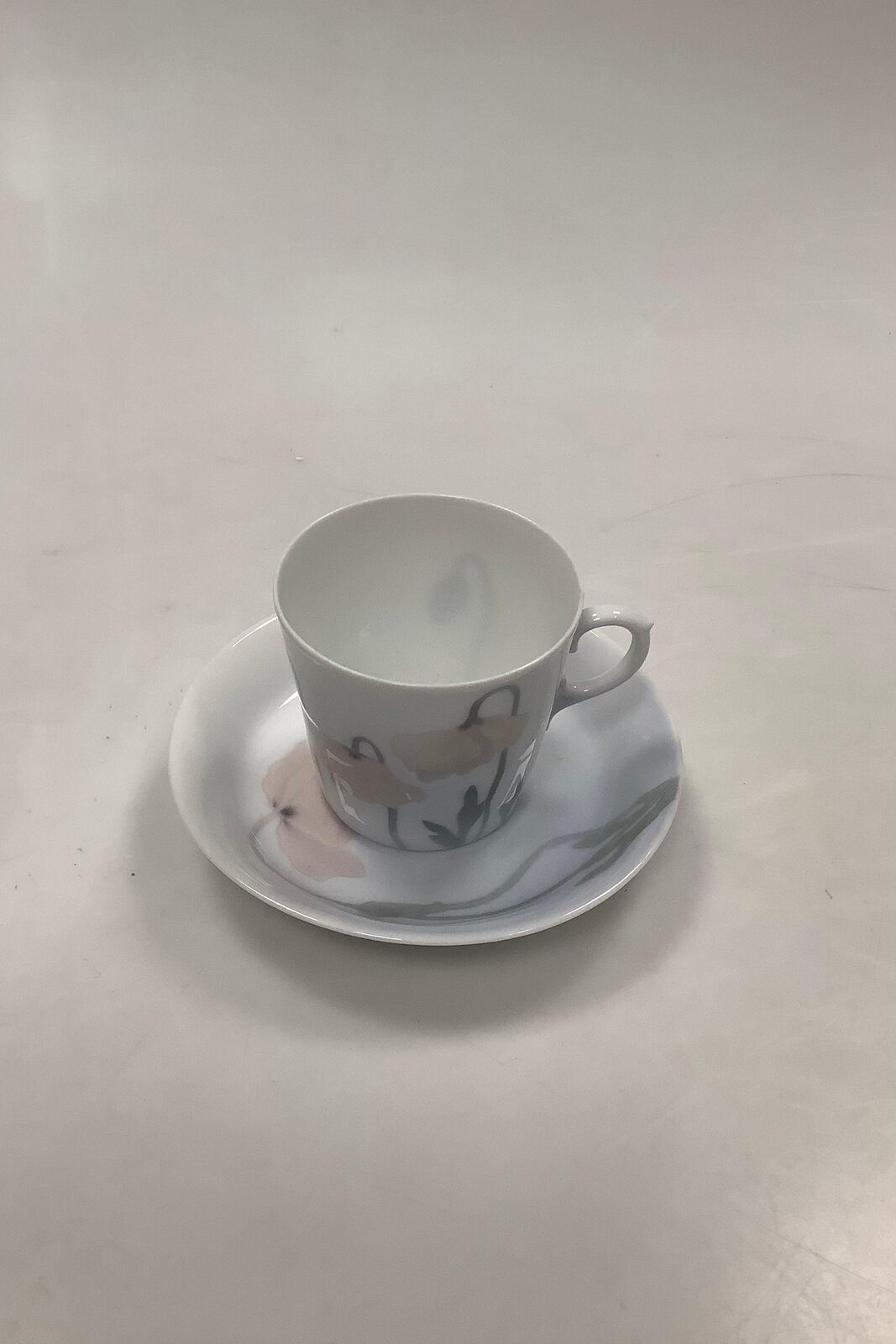 Royal Copenhagen Art Nouveau Cup with Poppy No 68/37B