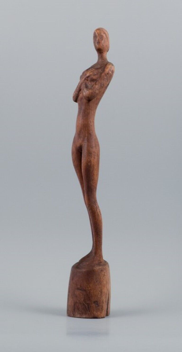 Otto Pedersen (1902 - 1995) listed Danish artist Unique wooden sculpture