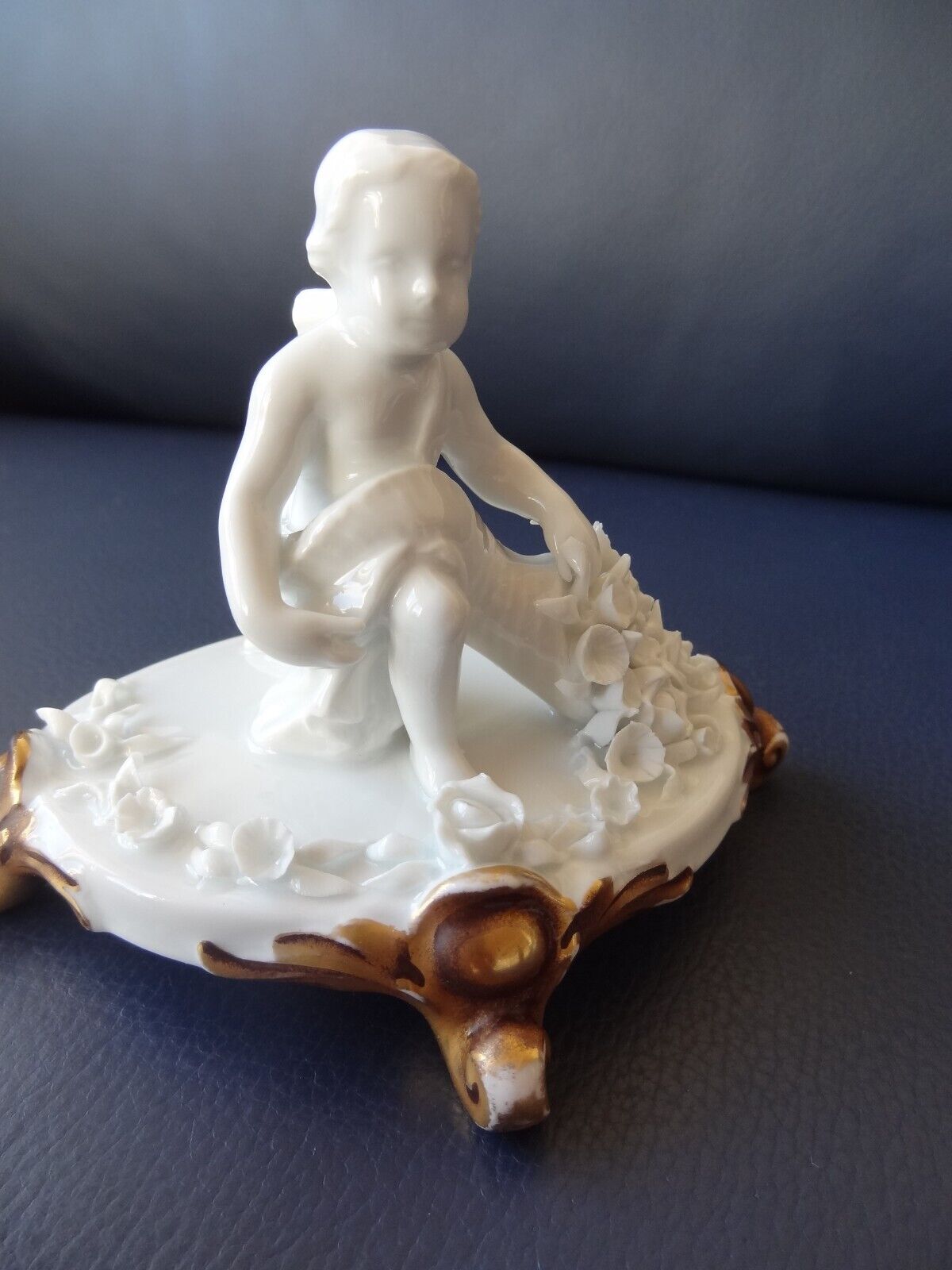 Rosenthal Rare Porcelain Figure Girls with Horn 1919-1935