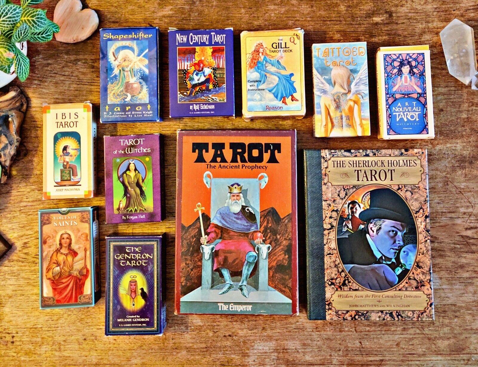 RARE (some OOP) tarot deck lot