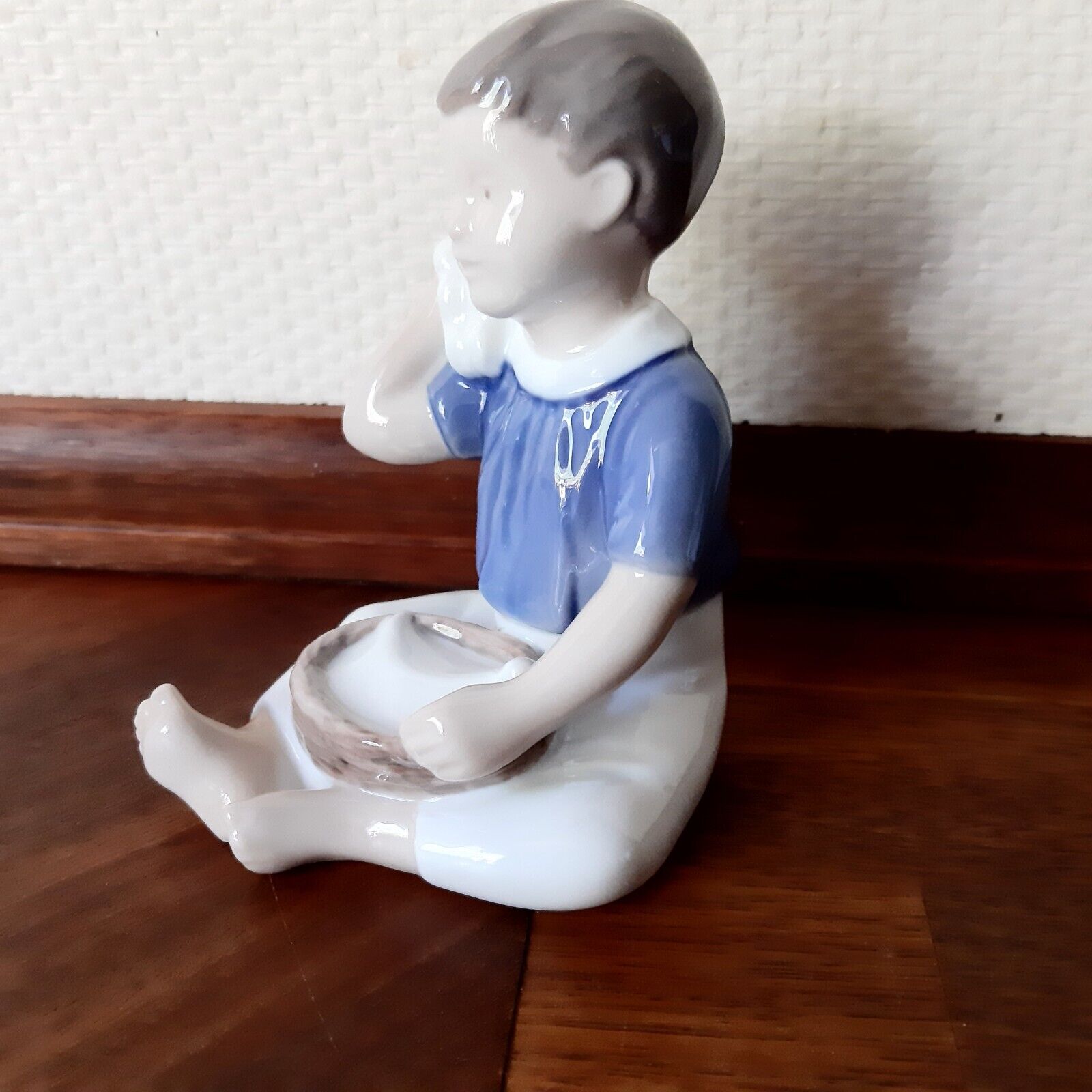 Child with Rabbit # 2319 by Bing & Grondahl - now Royal Copenhagen Factory FIRST