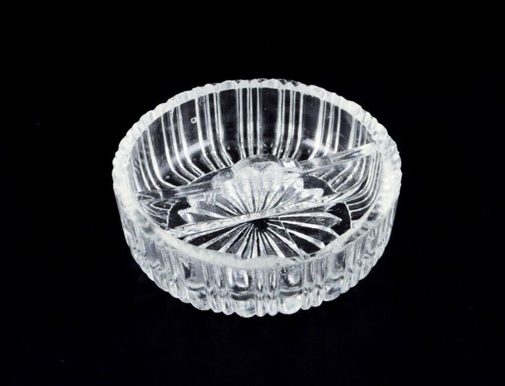 Fåglavik Glasbruk (1874-1980) Sweden Six salt cellars mid-20th C