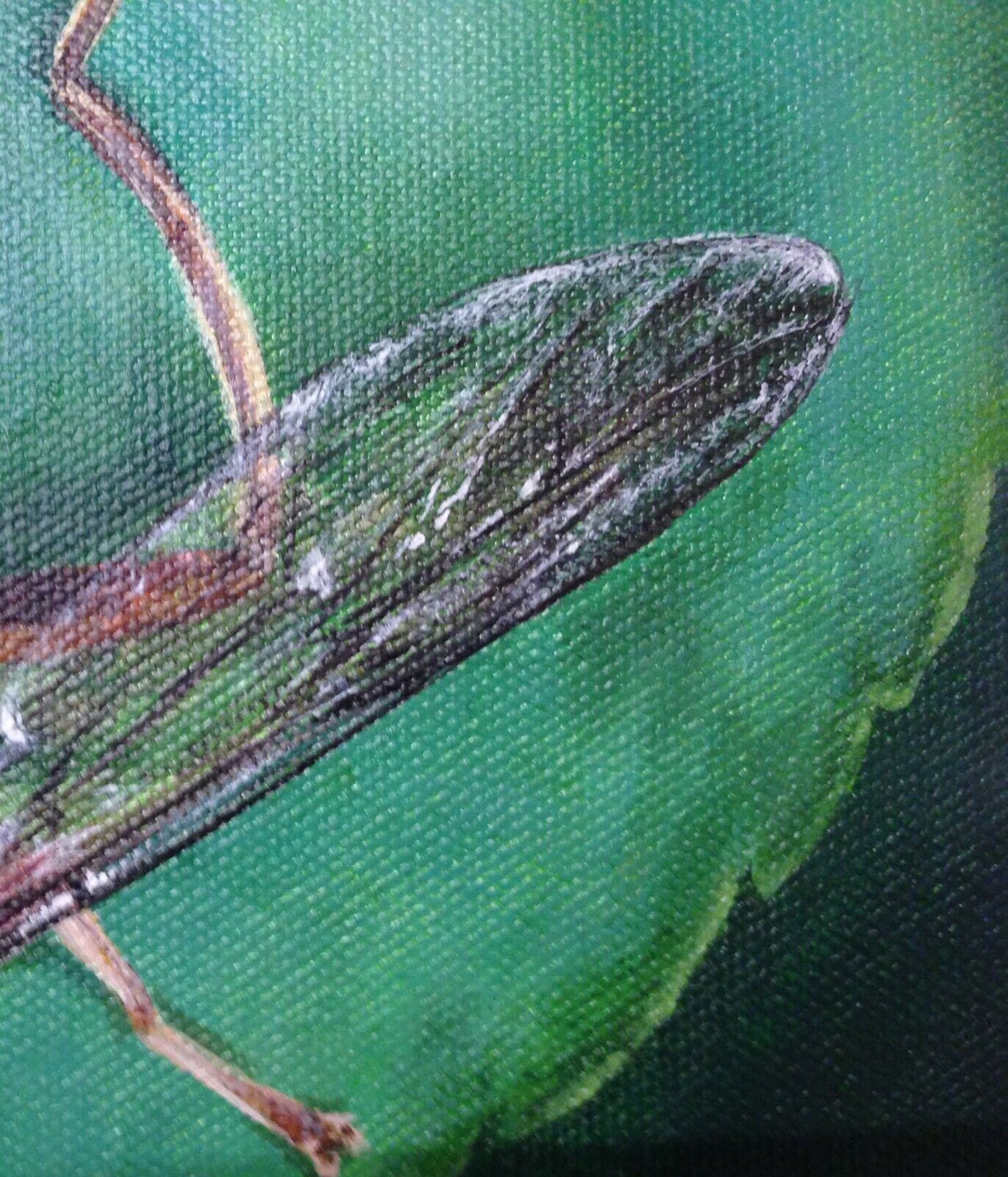 WASP - oil painting - low shipping