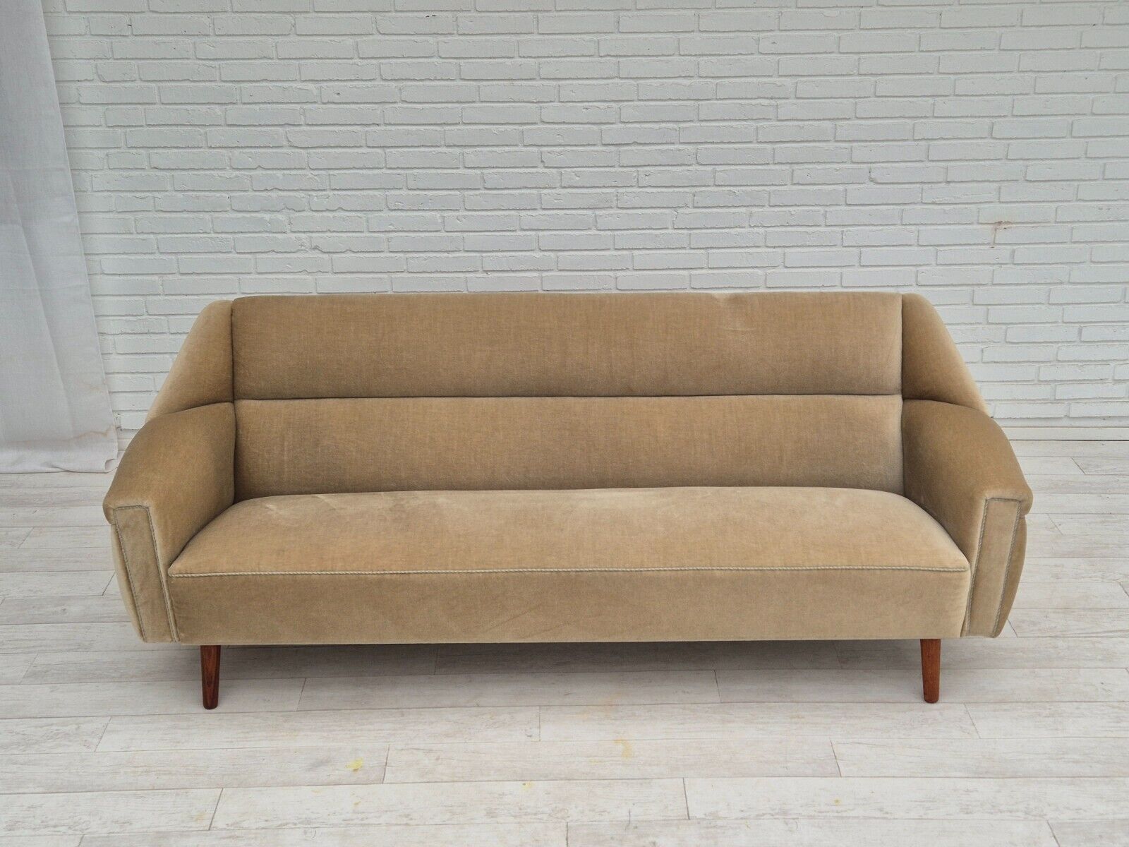 1960s Danish design by Kurt Østervig for Rolschau Møbler 3 seater sofa