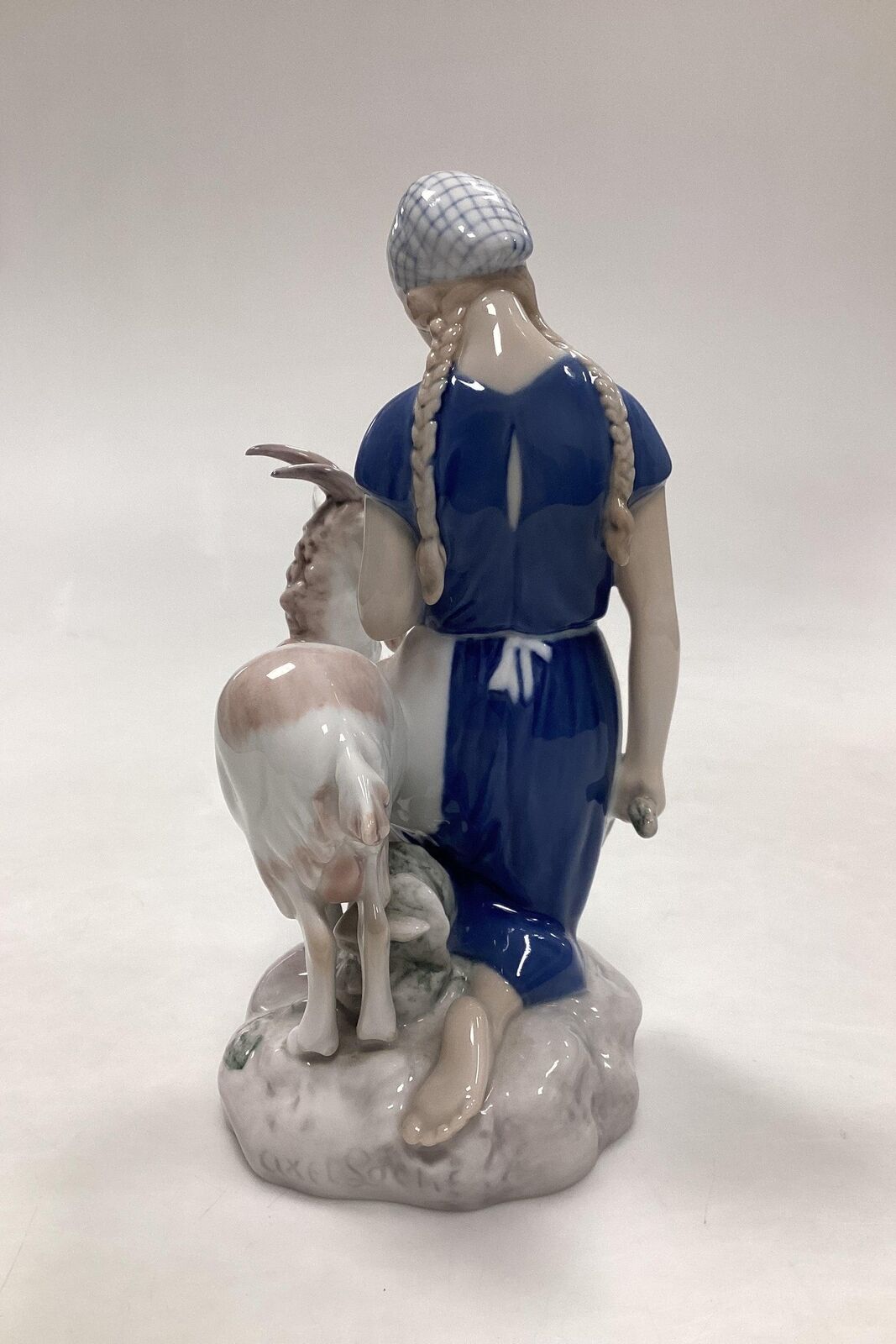 Bing and Grondahl Figurine of Girl with Goat No 2180