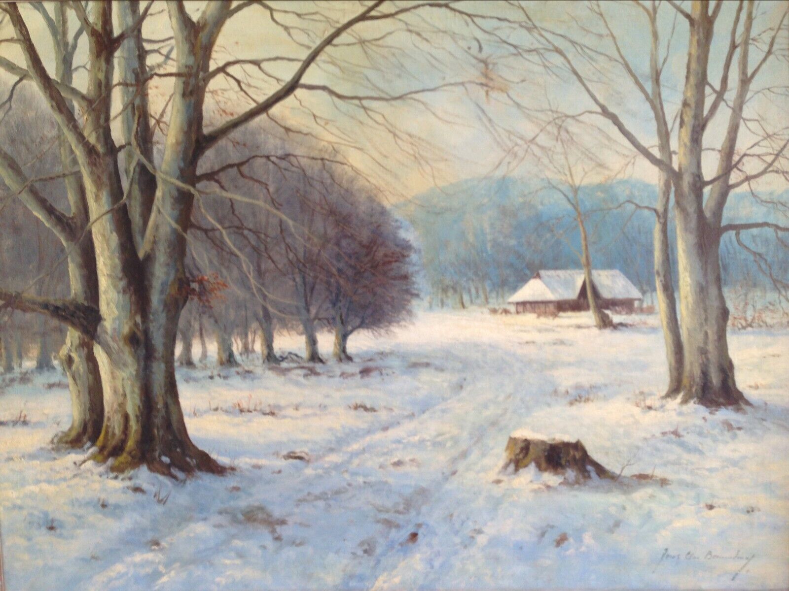 Jens Christian Bennedsen (1893-1967): LOST IN WINTER