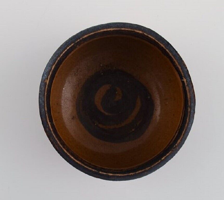 Presumably Lis Krüger and Ole Bjørn Krüger Unique bowl in glazed stoneware