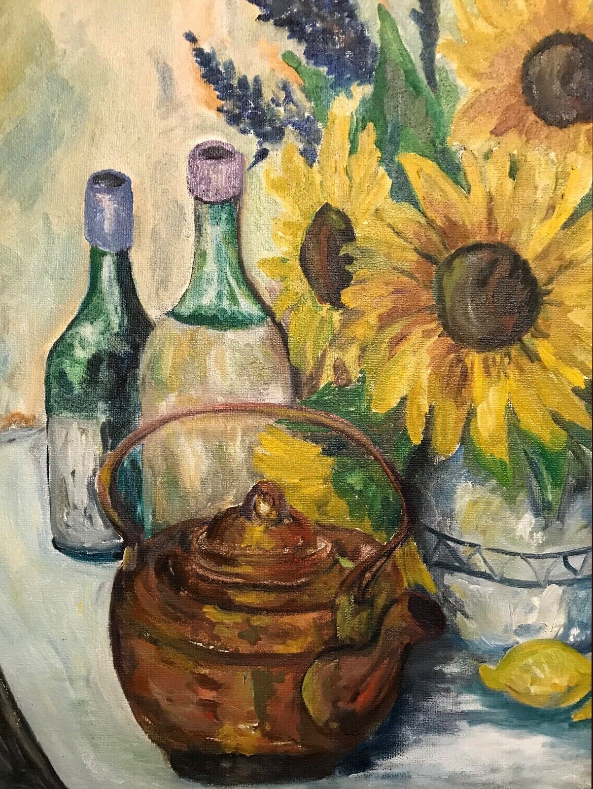 STILL LIFE WITH SUNFLOWERS