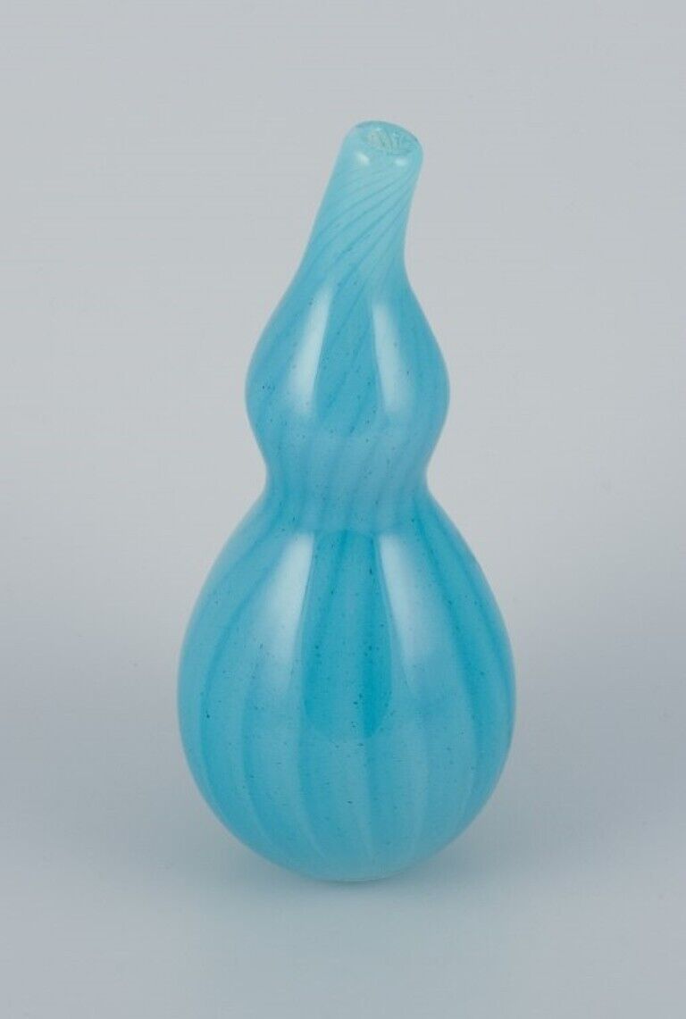 Susanne Allberg for Kosta Boda Sweden  Unique art glass vase in organic shape