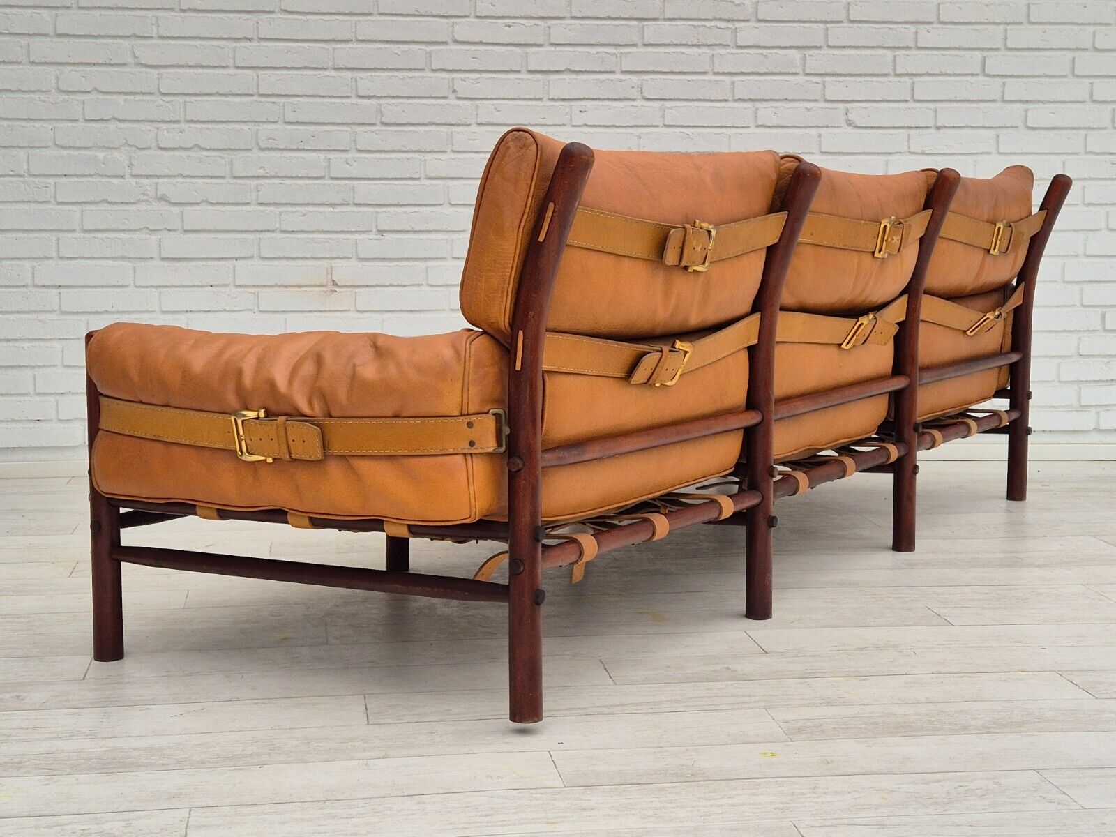 1970s Norwegian design by Ivar Opsvik for Bruksbo Norway 2 seater sofa