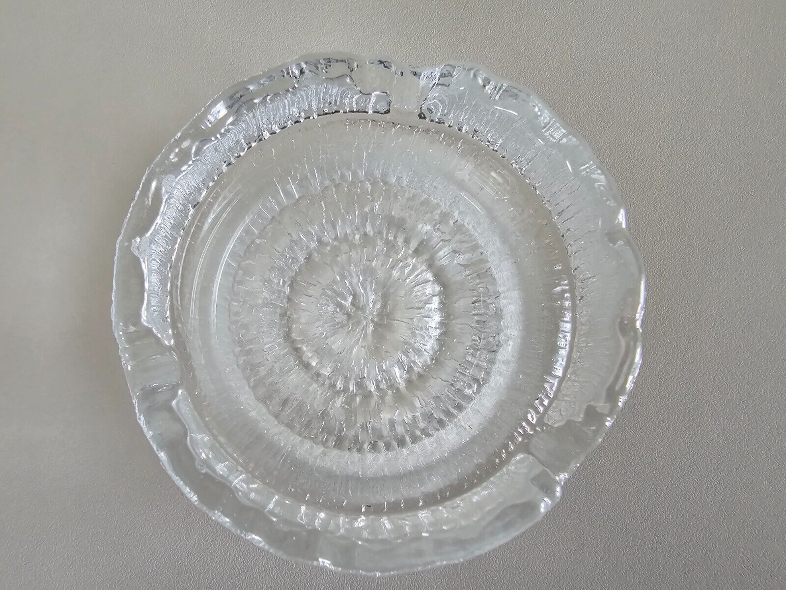 Rare Iittala Solaris Finlandia ashtray design by Tapio Wirkkala