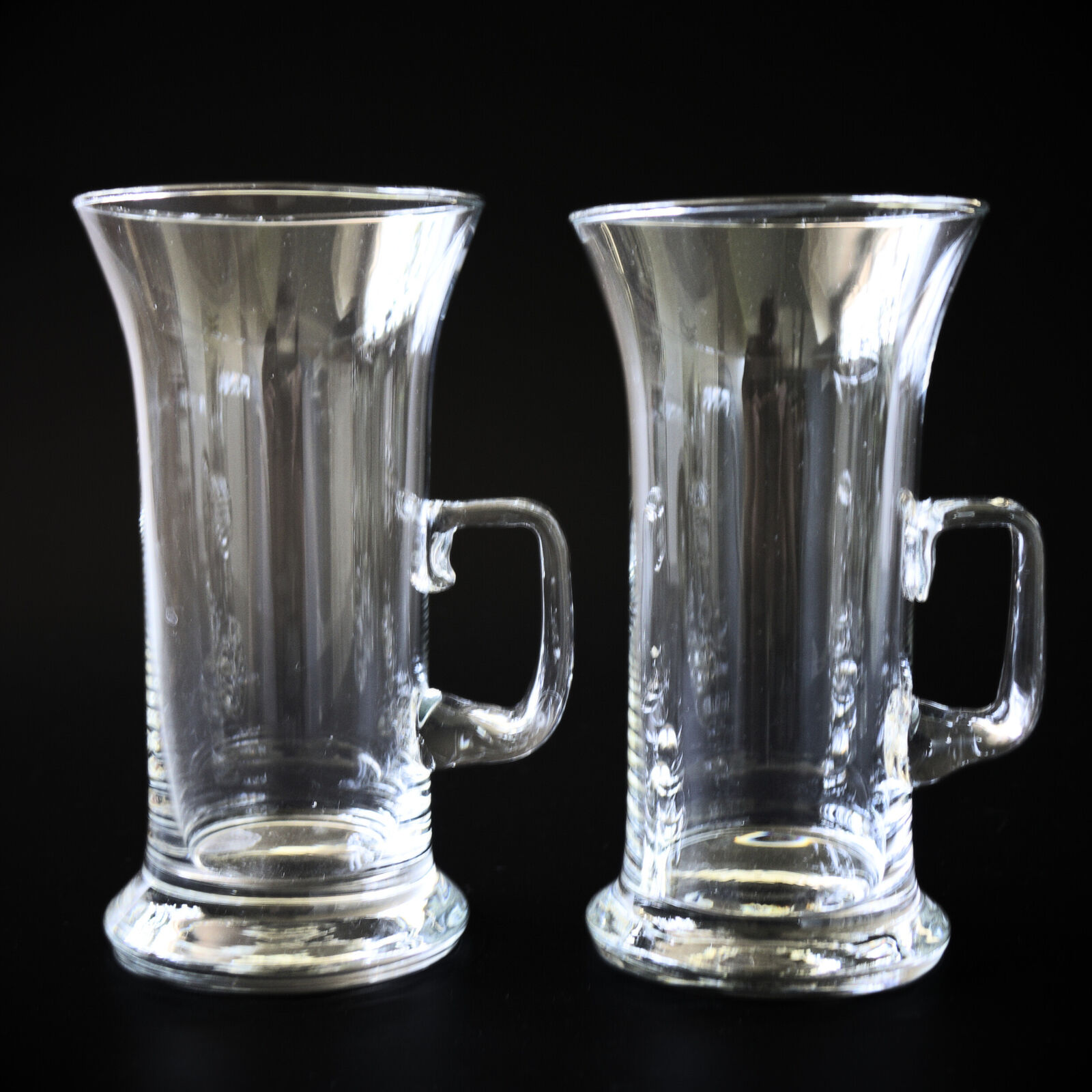 Vintage retro Irish coffee glass in crystal from Bodum Denmark mid-century