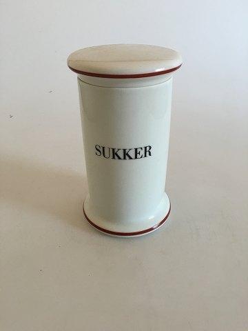 Bing  Grondahl Sukker (Sugar) Jar from the Apothecary Collection