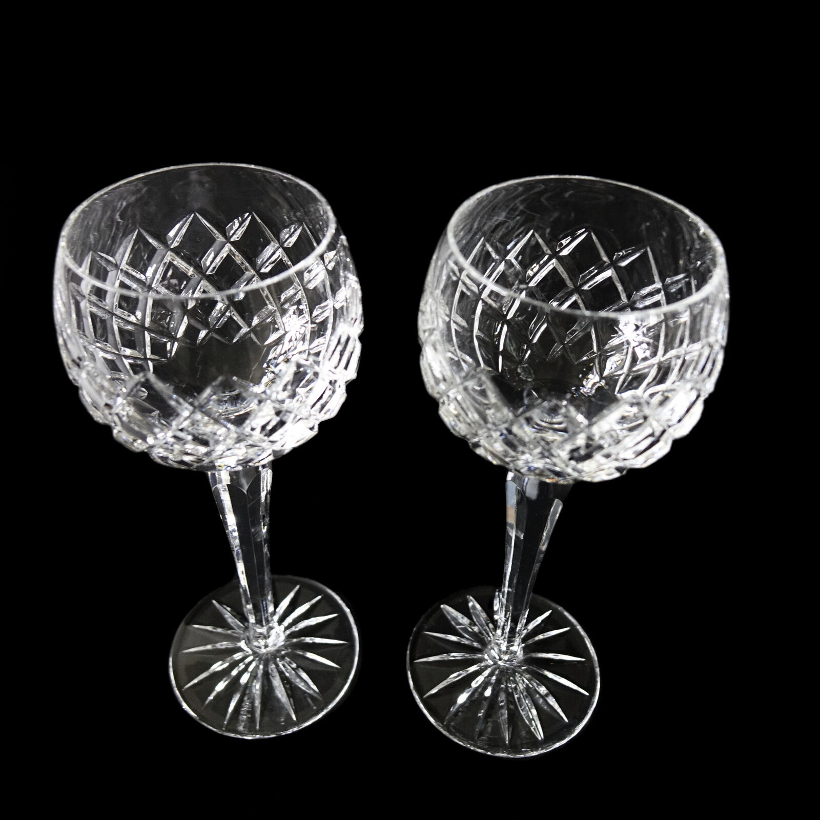 Vintage Crystal high wine glass design "Waterford" from Europe mid-century