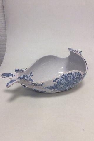 Bjorn Wiinblad Faience salad Bowl as a Bird from 1982 S1