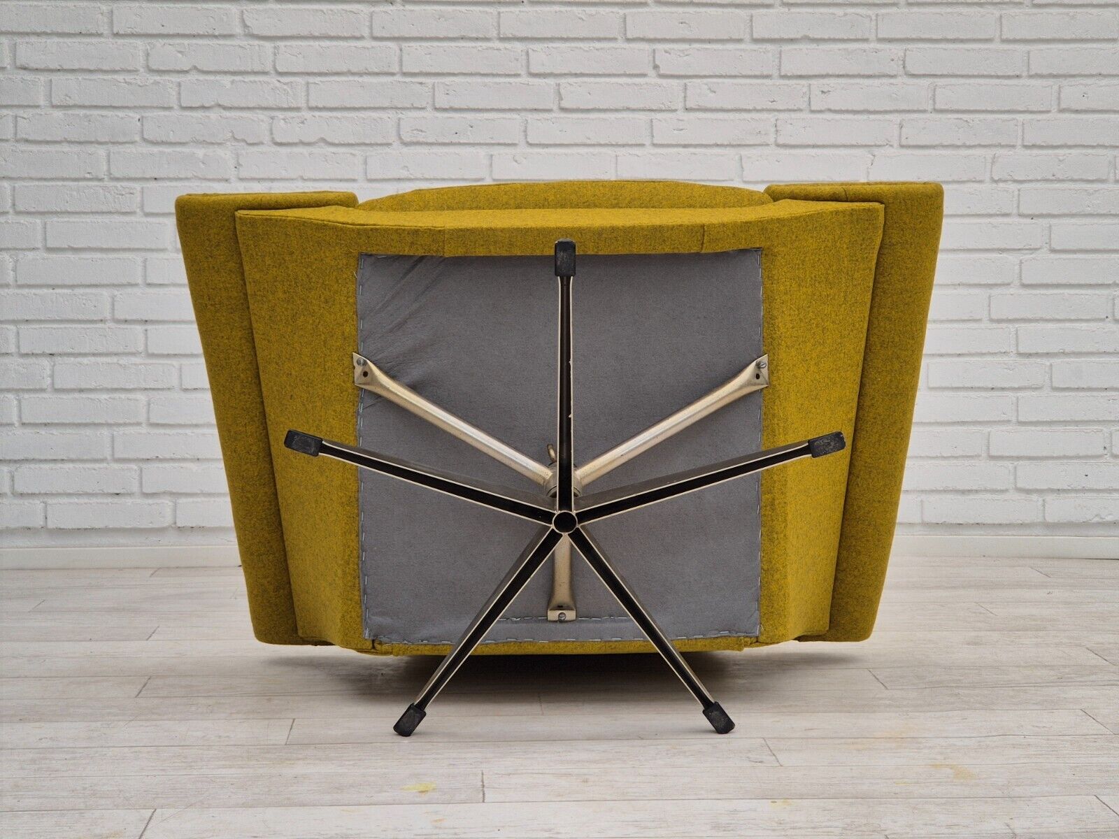 1960s Danish design by Johannes Andersen completely reupholstered armchair