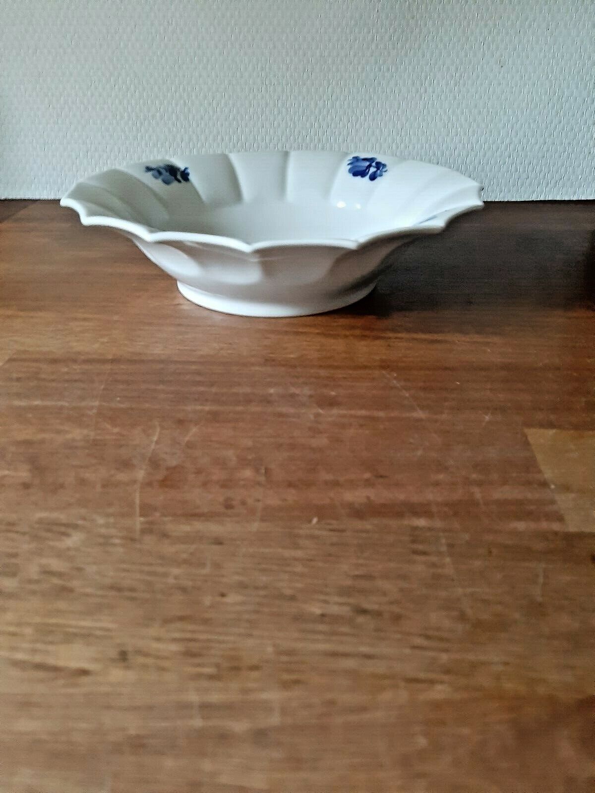 BLUE FLOWER Angular serving BOWL Royal Copenhagen # 10-8557 Factory Second