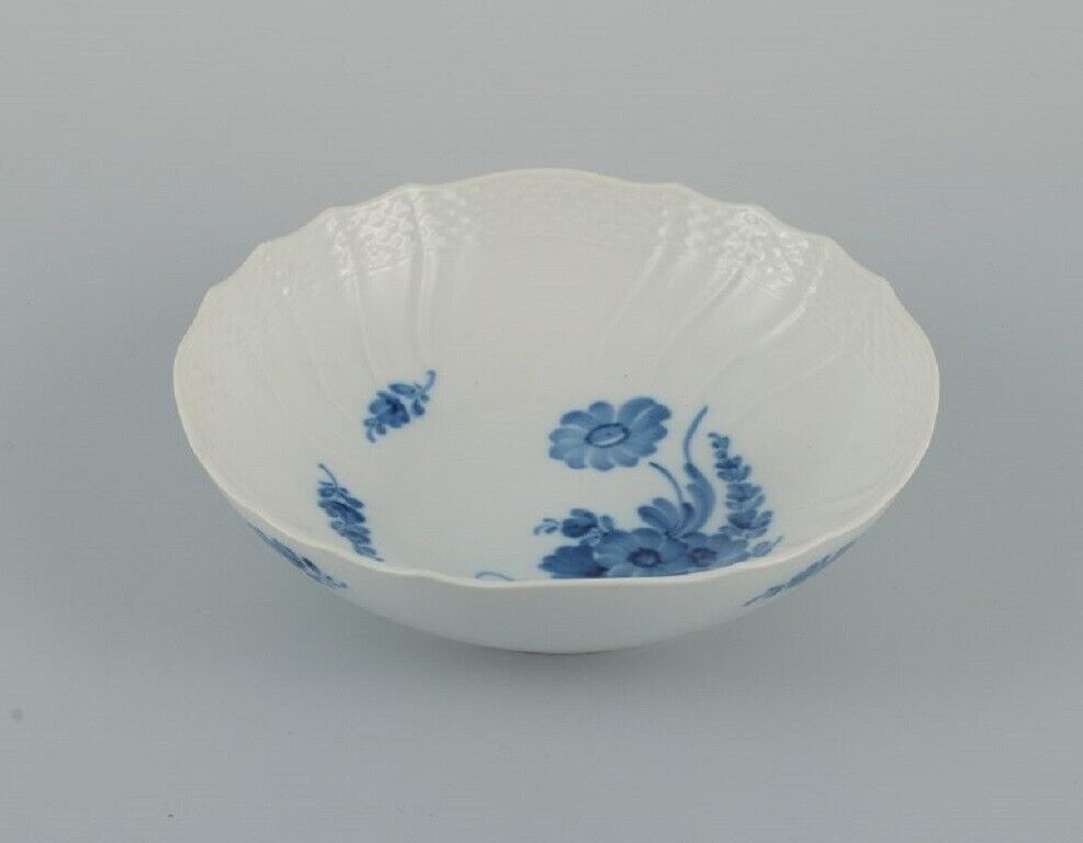 Royal Copenhagen Blue Flower curved bowl and dish